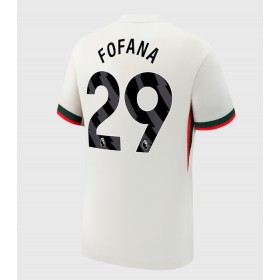 Pánské fotbalový oblečení Chelsea Wesley Fofana #29 Venkovní košile 2025-26 Krátkým Rukávem